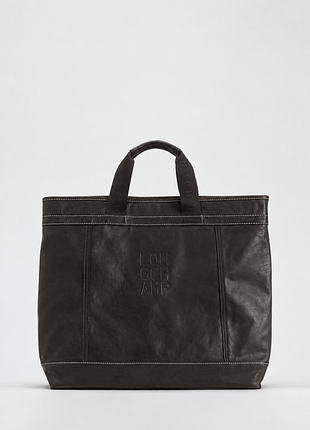Longchamp, оригінал, велика шкіряна сумка