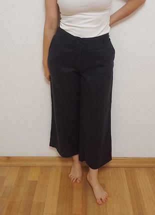 Лляні брюки h&m 2