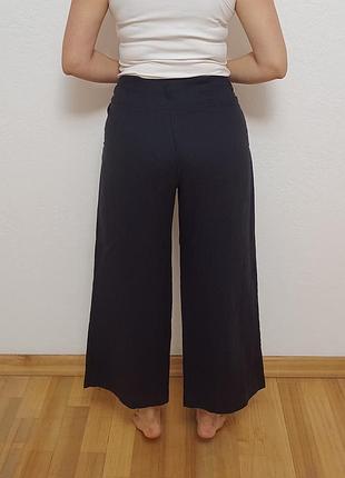 Лляні брюки h&m 6