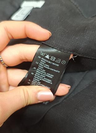 Лляні брюки h&m 10