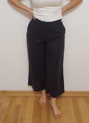 Лляні брюки h&m