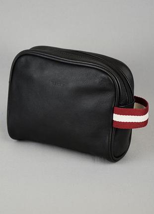 Несессер bally x swiss черный органайзер черный кожаный клатч оригинал montblanc tumi hugo boss samsonite furla
