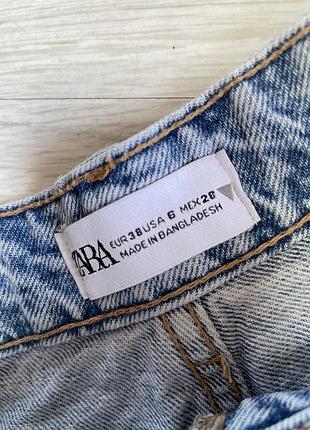 Джинсові шорти zara 6