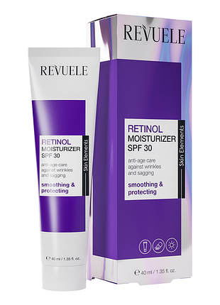Увлажняющий дневной крем для лица spf 30 revuele retinol 40 мл