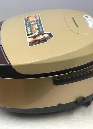 Мультиварка rainberg rb-6207 с фритюрницей 12 программ 1500w 6
