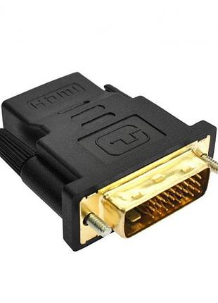 Переходник адаптер конвертер alitek hdmi female - dvi male