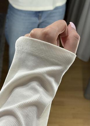 Лонг в рубчик від h&m оверсайз 4
