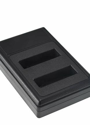 Зарядное устройство alitek lcd usb для двух аккумуляторов canon lp-e17