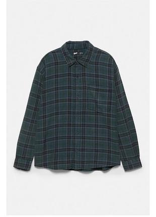 Чоловіча бавовняна сорочка в клітинку pull&bear 6