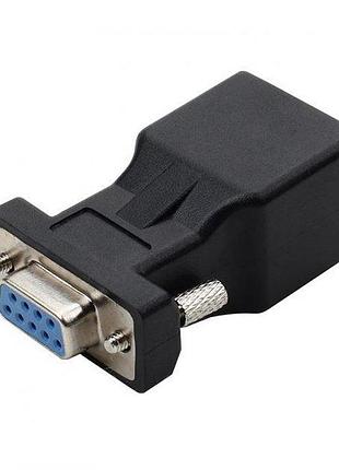 Адаптер переходник alitek rj-45 - com (db9) rs232 f/f