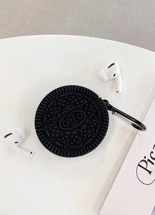 Чохол для навушників apple airpods pro alitek печиво oreo + карабін