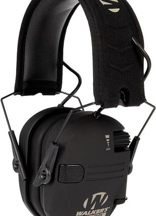 Наушники активные walker's razor rechargeable black (встроенный аккумулятор)