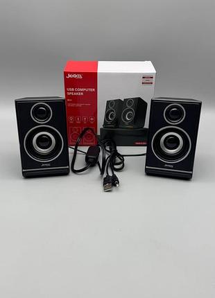 Колонки для pc 2.0 usb jedel s-578 rgb (2*3w)