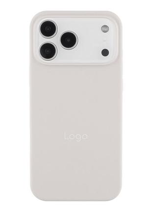 Чохол silicone case full size (aa) для iphone 18 pro max 09.white