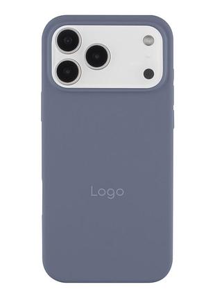 Чохол silicone case full size (aa) для iphone 18 pro max 28.lavender grey