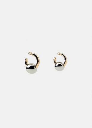 Сережки zara 5