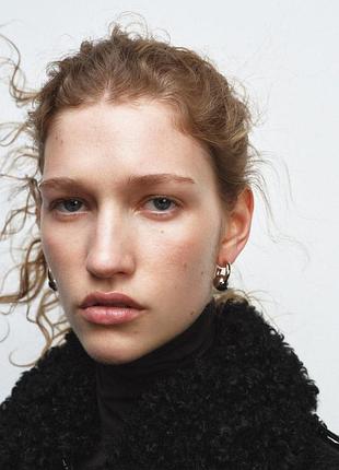 Сережки zara 2
