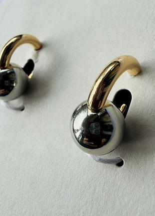 Сережки zara 6