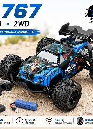 Машинка на радиоуправлении s767 monster truck 1:20 2wd rc внедорожник для детей, радиоуправляемая машинка, джип на пульте 2.4ghz