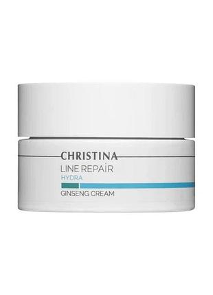 Крем с экстрактом женьшеня christina line repair hydra ginseng cream 50 мл