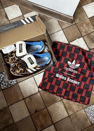 Кросівки жіночі adidas samba x wales bonner "pony leopard"