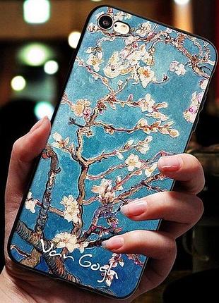 Чохол для apple iphone 7 plus і 8 plus alitek art ван гог квітучі гілки мигдалю