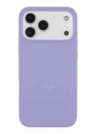 Чохол silicone case full size (aa) appleiphone18 pro панель-накладка для телефону айфон 18 pro elegant purple