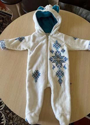Велюровий чоловічок вишиванка