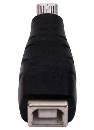 Переходник адаптер alitek usb type b (мама) - micro usb (папа) для принтера, сканера 4