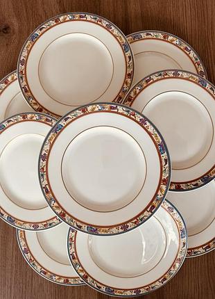 Тарілки від heinrich / villeroy&boch — madeleine filet-rouge“ 🌸