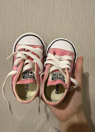 Дитячі кеди converse оригінал 12 см устілка 3