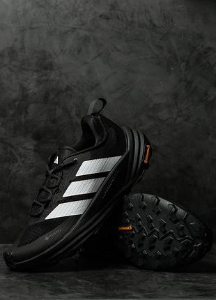 Adidas terrex freehiker 3 low gore-tex black white 3