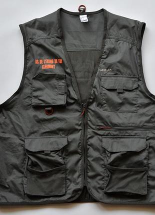 Фунцкиональный жилет рыбалка/охота caperlan olive xl