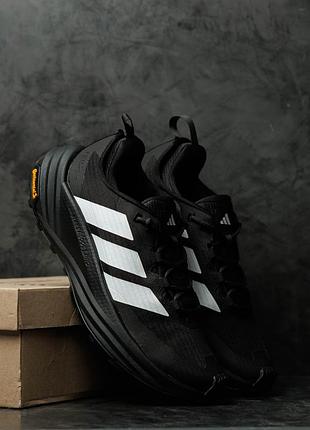 Adidas terrex freehiker 3 low gore-tex black white 5