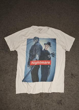 Футболка freddy vs jason / horror мерч cedar wood state (xl)