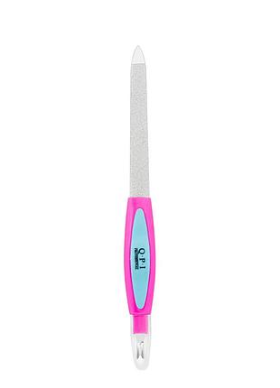 Пилка для ногтей с резцом металлическая qpi professional 17,3 см qnf-503 daily skin care