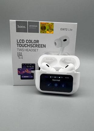 Гарнитура bluetooth hoco ew72 soar true anc noise reduction touch screen btv5.4 tws 2