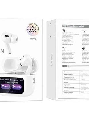 Гарнитура bluetooth hoco ew72 soar true anc noise reduction touch screen btv5.4 tws 5