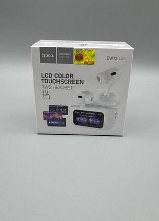 Гарнитура bluetooth hoco ew72 soar true anc noise reduction touch screen btv5.4 tws 6
