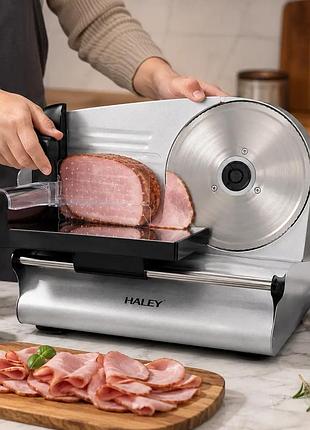 Электрическая ломтика hy-1328 800w, домашний кухонный слайсер с ножом из нержавейки для сыра, колбасы и хлеба