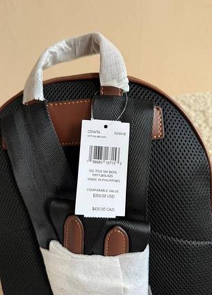 Рюкзак coach taylor small backpack in signature canvas 4