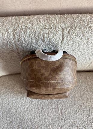 Рюкзак coach taylor small backpack in signature canvas 5
