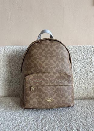 Рюкзак coach taylor small backpack in signature canvas