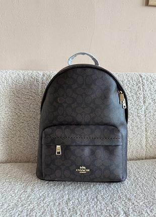 Рюкзак coach taylor small backpack in signature canvas