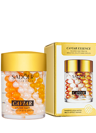 Крем для кожи вокруг глаз от морщин с экстрактом икры sadoer caviar 60 г sd51773 daily skin care