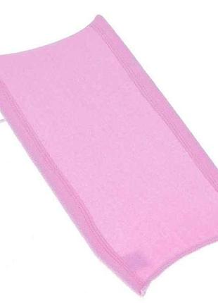 Гірка для купання рожевий махрова (dm-015-136, pink) тм tega