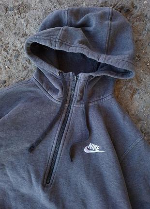 Nike оригинал базовое серое мужское худи толстовка найк м nike tech
