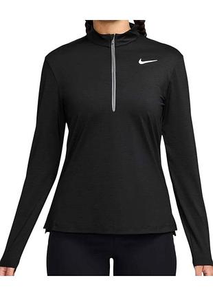 Спортивна кофта лонгслів nike dri-fit element 1/3 zip running top