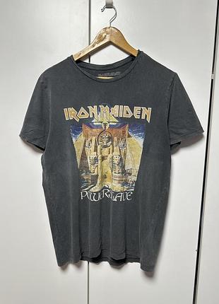 Iron maiden vintage rock футболка