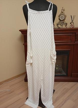 Вискозный ромпер